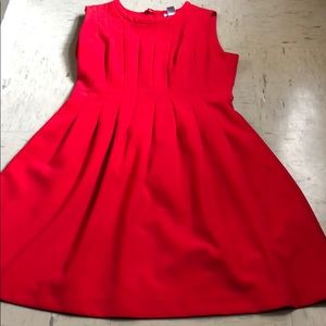 Red Fit & Flare Dress